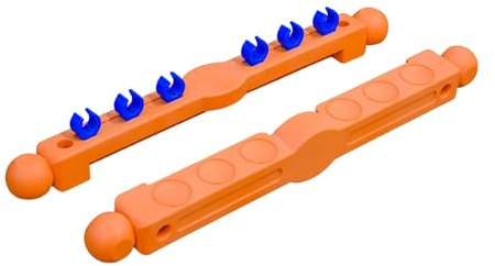 APLVFFZH Billard Pool Queue Rack für 6 Queues Billard Zubehör Holz Professionelle Pool