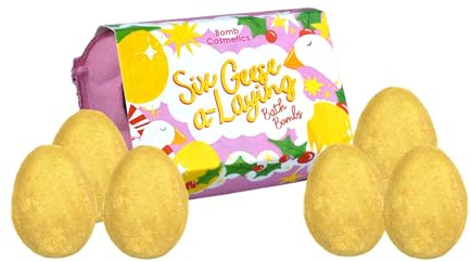 Bomb Cosmetic Bath Bombs with Essential Oils Geese A Laying Golden Egg Gift Pack