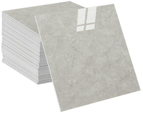 CutitiUU 10pcs 30x30cm Self Adhesive Wall Tiles,Refurbished Waterproof Tiles,Stick On Wall Tile Kitchen Splashbacks for Walls,PVC Waterproof Shower Walls Panels,for Bathroom Kitchen (Beige)