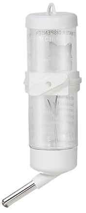 Hamster-Wasserspender, tropffreie Flasche, 250 ml, Kleintier-Tränke, Käfig-Wasserflasche, auslaufsicherer Haustiertrinker, für Hamster, Chinchilla, Frettchen, Eichhörnchen