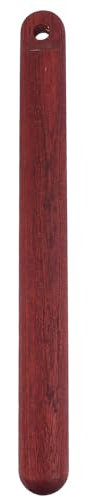 PLAFOPE Mattarello in Legno di Palissandro da 30 Cm Foro per Appendere, Mattarello Antiaderente per Pasta di Zucchero e Gnocchi, Strumento da Cucina Leggero per Biscotti, Pane e Torte