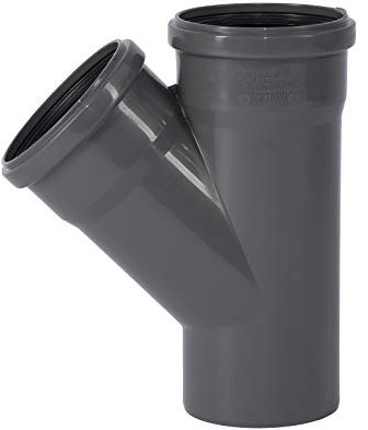 Ostendorf DN110x45° HTsafe Dérivation Gris
