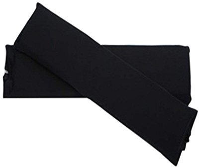 SGerste 1 Paar Armlehnen-Polster mit Reißverschluss, Ellenbogenkissen, Armlehnen-Bezug, schwarz, wie beschrieben.