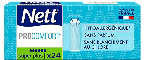 Nett ProComfort Super Plus Tampons ohne Applikator, 24 Stück