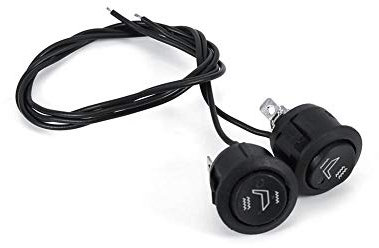 2 Stücke Sitzscter Universal Sitzheizung Scter Für Alle Sitze,Sitzheizuncter,Sitzheizung Scter,1 Para Auto Sitzheizung Scter Universal 3 Pin Runde Behei Rocker High Low Off Steuerscter Motorräder Auto