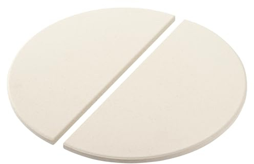 Yakiniku Y220031 Plaques de protection thermique pour barbecue céramique Kamado XL