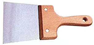 Nespoli Spatola Rasatura Manico Legno 120mm