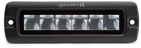 AdLuminis Blackline LED Arbeitsscheinwerfer 30 Watt 2700 Lumen, Spot, Einbau, Zusatzscheinwerfer, Arbeitsscheinwerfer, für verschiedene Fahrzeuge, schwarz