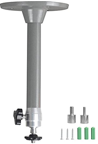 YiePhiot Mini projecteur Support Mural Compatible avec QKK,DR.J Upgrade,DBPOWER,Ancre, VANKYO,AAXA Technologies, PVO,Artlii,LoongSon,APEMAN et la Plupart (175 mm, Gris)