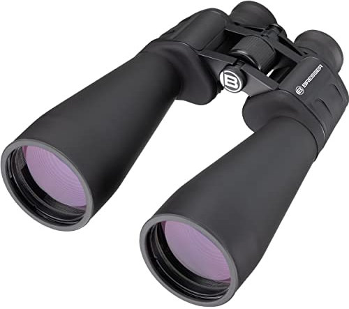 Bresser Fernglas Spezial-Astro 15x70 in Porro-Bauart mit hoher Vergrößerung und integriertem Stativanschluss für weit entfernte Objekte und die Astronomie