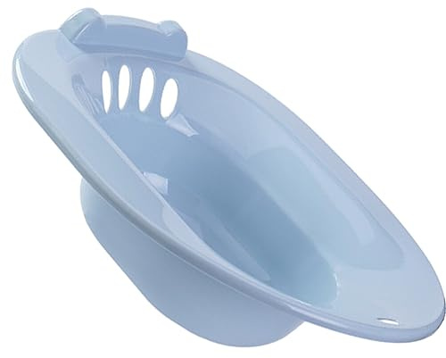 Healvian Sitzbadewanne Sitzbad Für Toilettensitz Dammbad Dampfende Wanne Für Die Postpartale Pflege Sitzbadewanne Salzwanne Waschbecken Für Vaginale Analbehandlung Blau