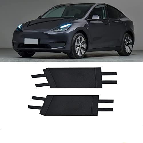 WOLEN 2 Piezas Tablero Divisor Lateral del Organizador Maletero Trasero de Coche para Tesla Model 3 2017-2021, ParticióN de Maletero Almacenamiento Organizador Accesorios
