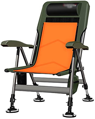 Cenz-888 Angelstühle für Erwachsene Camping-Stuhl Leichter Folding Chaise Lounge-Stuhl mit atmungsaktivem Kissen Campingstühle
