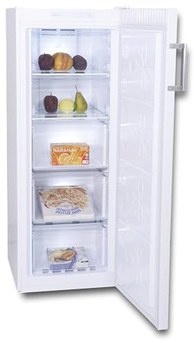 Congelador Vertical Rommer CVE 146 NF, Capacidad 166 Litros, Color Blanco, No Frost