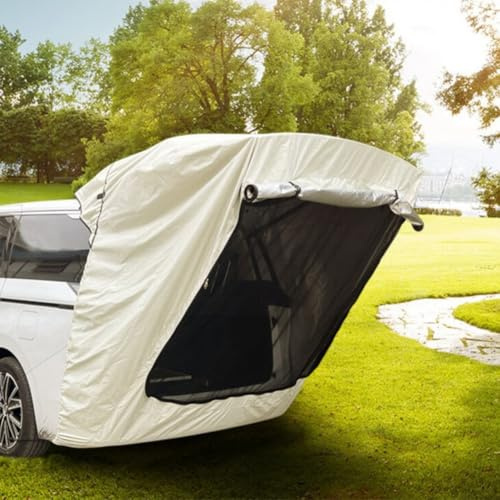 Toldo de coche resistente a la intemperie, adsorción magnética para caravana/furgoneta, tienda de campaña trasera para MPV/SUV, toldo portátil para auto, caravana, remolque (tipo 1)