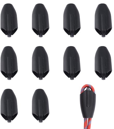 INCREWAY 10PCS Reusable Rope Clamp Plastic Rope Connector Clamp Suitable for Nylon Rope or Braided Ropes（Hole Diameter 20MM）