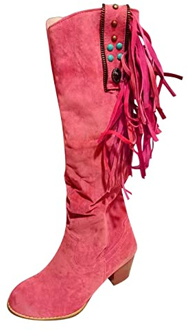 Stövletter dam stövlar skor knähöga stövlar svart slouch knä chunky boot poe tå kvinnor dragkedja sida klackar High Mid Women 'S Boot vattentät barn, röd, 39 EU