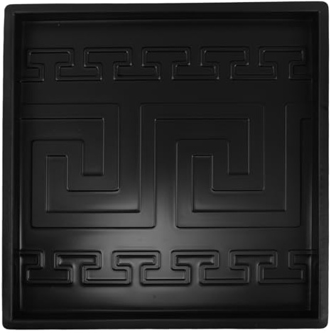 Parliky Stampo per Cemento Giardino Fai da Te Mattonelle Esterno Riutilizzabili Mould per Percorsi e Pareti Decorative Plastica Resistente per Sentieri e Pavimentazioni
