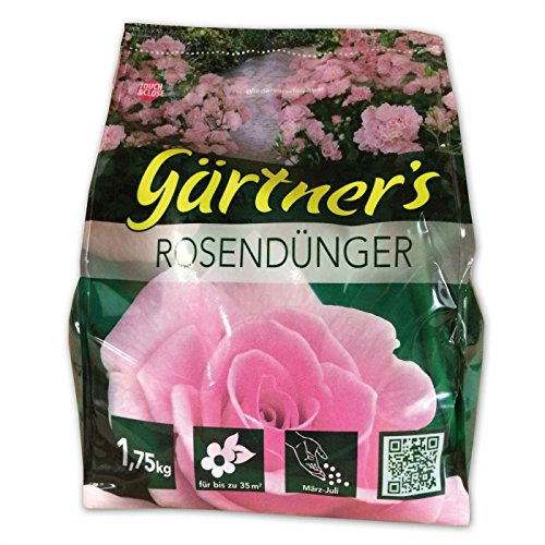 Gärtner´s Rosendünger NPK 8+3+8 (+2) Stauden Zierpflanzen-Dünger, 1,75 kg