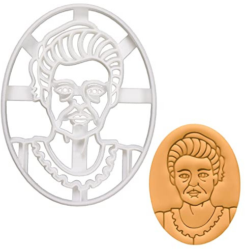 Marie-Curie-Porträt Ausstechform, 1 Teil, Bakerlogy