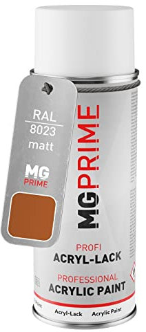 MG PRIME RAL 8023 Orangebraun/Orange brown Spraydose 400 ml matt schnelltrocknend