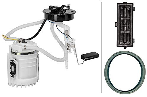 HELLA 8TF 358 106-321 Kraftstoffpumpe - Benzinpumpe - elektrisch - 4-polig | Kompatibel mit: SEAT INCA, VW CADDY II Großraumlimousine, CADDY II Kasten/Großraumlimousine, GOLF IV Cabriolet, POLO III