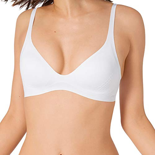 Sloggi Damen Body Adapt T-Shirt Bra, White, L