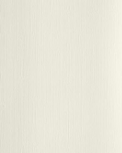 Wandpaneel Uni WallFace 24938 TIMBER Jet Stream Wandverkleidung strukturiert in Holz Optik matt abriebfest selbstklebend weiß creme-weiß 2,6 m2
