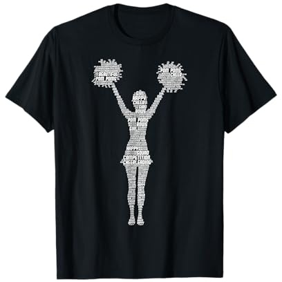 Cheerleader Cheerleading Cheer Mädchen T-Shirt