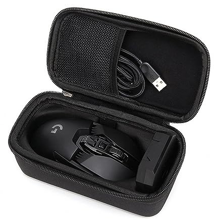 Funda protectora rígida de EVA para Logitech G502, funda de transporte de viaje para mouse inalámbrico G502 para juegos