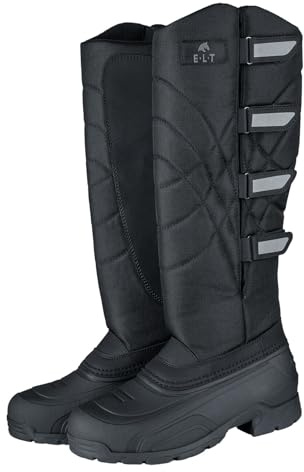 ELT Bottes d'équitation thermiques Essential, Noir , 32 EU