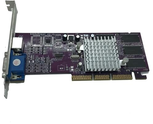 AMD - Tarjeta gráfica ATI Radeon 7000 (32 MB, AGP, VGA TV/Out de alto perfil)