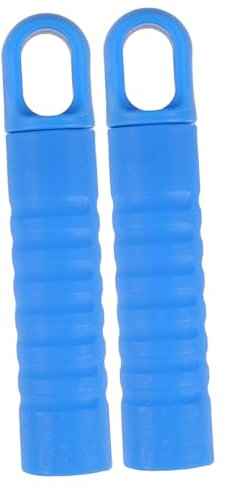CALLARON 2pcs Mop Handle Grip Replacement Caps 25mm Plastic Anti-slip End Sleeve Hanging Hole for Broom and Dustpan Rods Cleaning Accessories