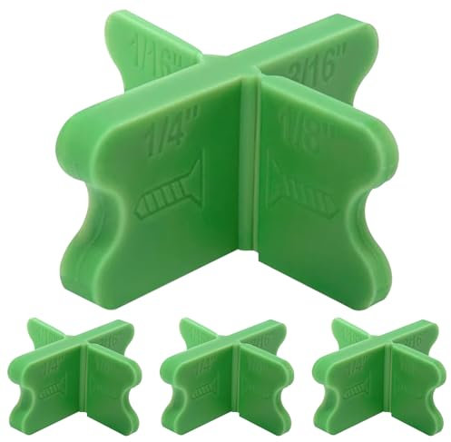 Cuchillas compuestas para terraza – Juego de 4 esparcidores ajustables para colocación de suelos, accesorios para herramientas eléctricas – Guía para proyectos de construcción exterior