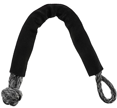 OUNONA Manille Souple De Remorquage Polyéthylène Haute Résistance avec Gaine Protectrice pour Véhicules ATV SUV Usage Tout-Usage Et Urbain