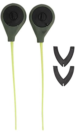 Baxnore Winter Ice Fishing Rod Set Cold Resistant Portable Mini Fishing Poles with Holder for Outdoor Ice Fishing ABS Material 27cm 10.6in 2 Pack