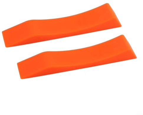 Gdfnmogo Alfombrilla ligera de cuña para un cambio rápido y seguro de la placa de peso (naranja)
