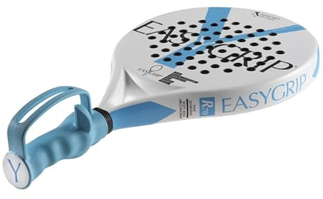 EasyGrip R70 Racchetta da Padel in Fibra di Vetro, Impugnatura Ergonomica in EVA Soft con Presa Continental, Mano Destra, Peso 360g, Sweetspot Ampio, Design Moderno, Comfort e Precisione Professionale