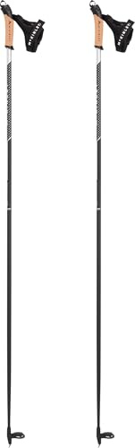 Mckinley Unisex Vision 200 Skidstav, Silver/Black/White, 160
