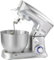 ROYALTY LINE, Robot da Cucina Multifunzione 1800W Silver RLPKM19007-SIL, Ciotola in Acciaio Inox da 6,5 ​​L, velocità Variabile, Accessori Inclusi: Frusta, Gancio Impastatore, Frusta a Palloncino