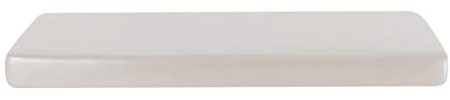 SWECOMZE 1 Stück PU Leder Sofa Schonbezug Sitzkissenbezug, 1/2/3/4 Sitzer Wasserdicht Sitzkissenschutz, Überzug Bezug Für Sofa Sitzkissen (Weiß,2 Sitzer)