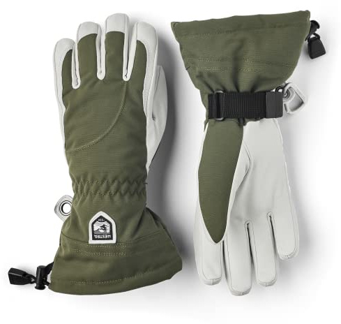 HESTRA Damen Skihandschuhe Heli SKI Female 5 Olive (403) 8