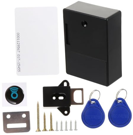 Elektronisches Abs Schrankschloss Schwarz für Schrank und Schublade