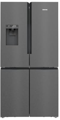 Siemens KF96DAXEA iQ500 Kühl-Gefrier-Kombination mehrtürig, 183 x 90,5 cm, 375 L Kühlen & 199 L Gefrieren, noFrost, hyperFresh 0 Grad, multiAirflow für gleichmäßig gekühlte Lebensmittel und Getränke