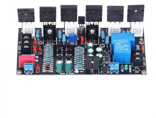 Rordigo 300 W Mono-Leistungsverstärker 1943 + 5200 Mono-HIFI-Audioverstärker Hochleistungsröhrenfertiges Verstärkerplatinen-AMP-Modul, Langlebige, Feine Verarbeitung