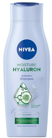 NIVEA Moisture Hyualuron Hyaluron Feuchtigkeitsspendendes Shampoo 400 ml