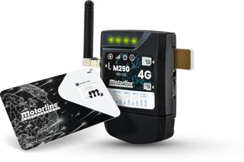 M250 4G-Kommunikator mit SIM-Karte im Lieferumfang enthalten. Motorline. Die SIM-Karte muss einem Abonnementplan zugeordnet werden, der im Motorline-Portal verfügbar ist