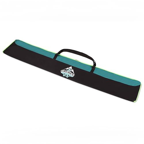 GREMEX Skitasche - Skisack für 1 Paar Ski - wasserdichte Skitasche - Robuster Leichte Ski Tasche - Ergonomisch Skisack - Skisack Alpinski - Kompakte Skisack Skitasche Alpin - Ski Zubehör