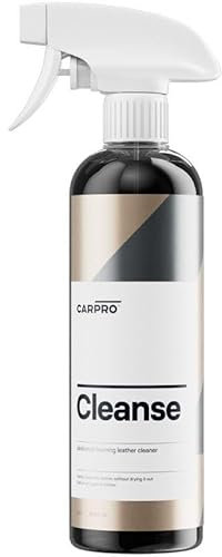 CarPro Cleanse 500 ml – Limpiador suave de cuero para coche para limpieza profunda y cuidado – Limpieza eficaz para todo tipo de cuero del vehículo