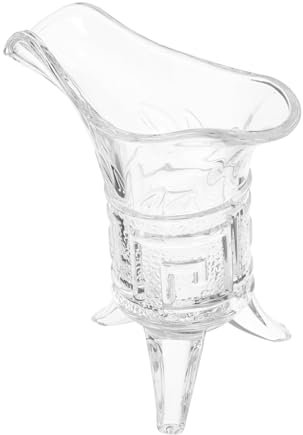 WATIIFUFU 1pieza Tripod Emperor Cup Vintage Glass Whisky Wine Cup for Home Decor and Weddings